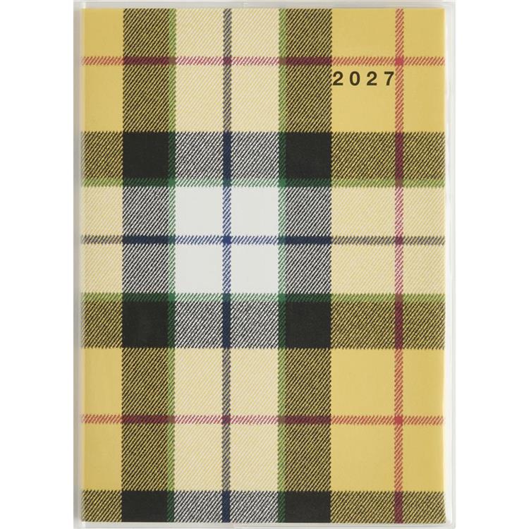 2026年12月始まり手帳 月間 B6 クレールインデックス5 月曜始まり チェック