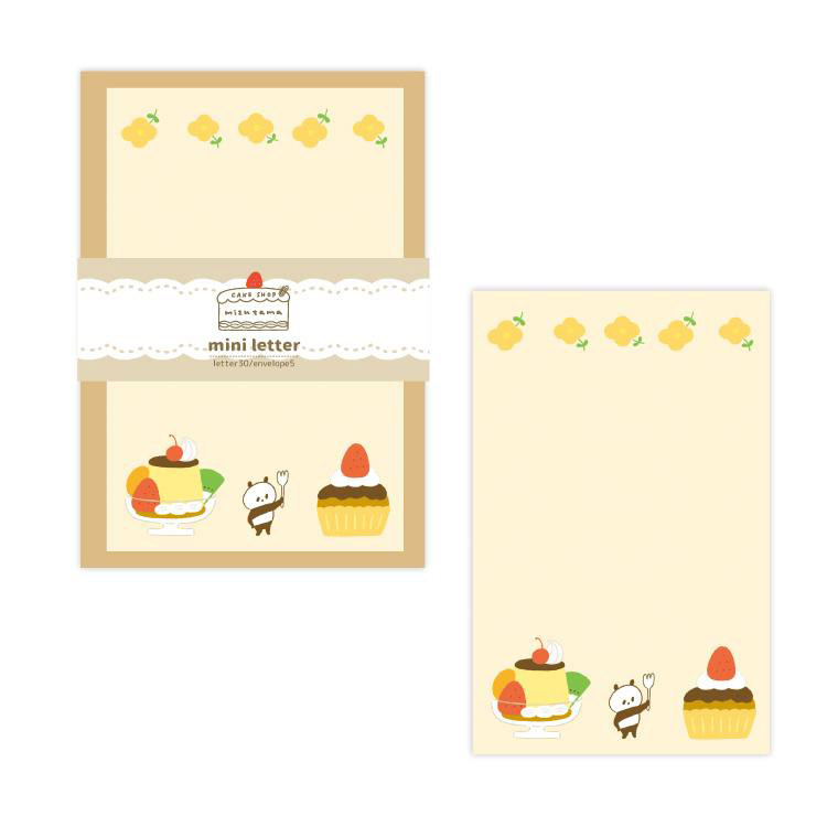 ミニレターセット ケーキいろいろ ケーキショップミズタマ ロフト限定 ステーショナリー ロフト公式通販サイト Loft