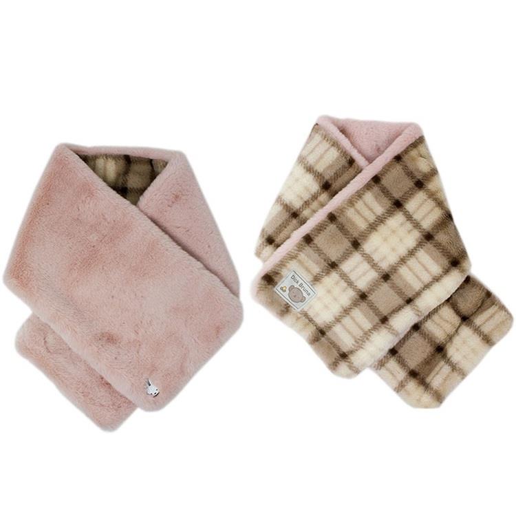 リバーシブルマフラー ミッフィー ピンク ピンク