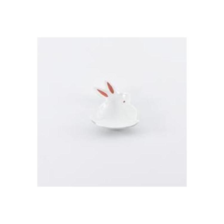赤耳 兎豆小皿