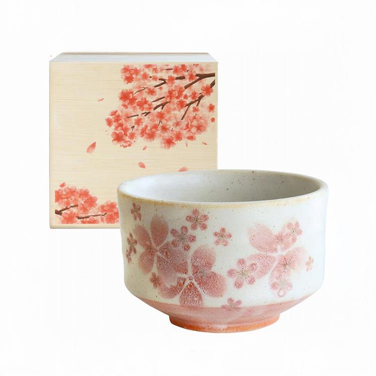 舞桜 抹茶碗 木箱入 420ml
