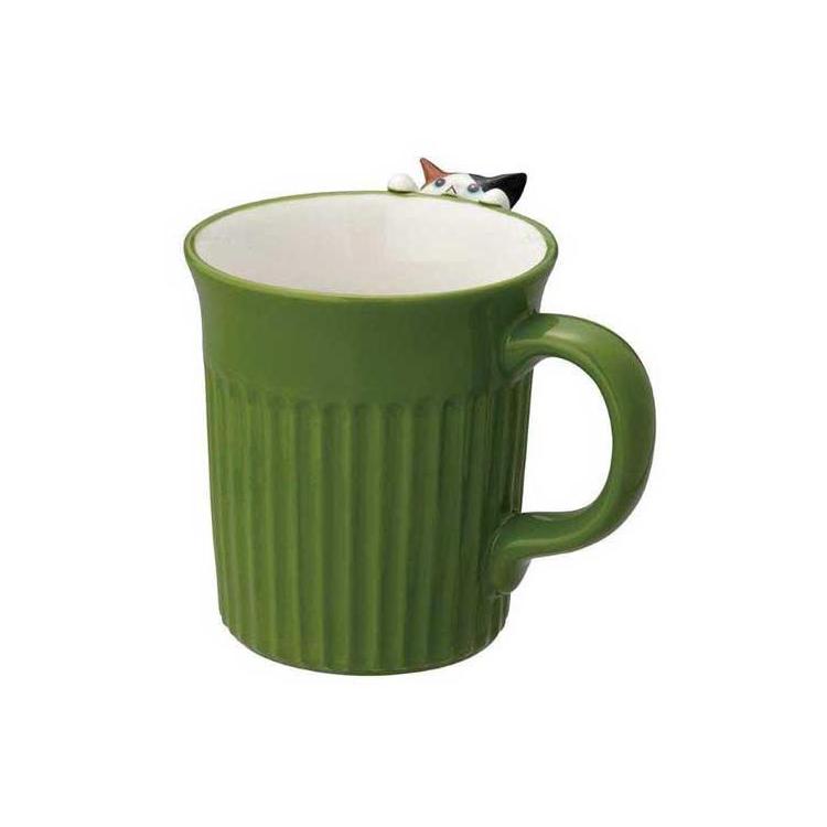 にらめっこ猫マグ 三毛猫 三毛猫