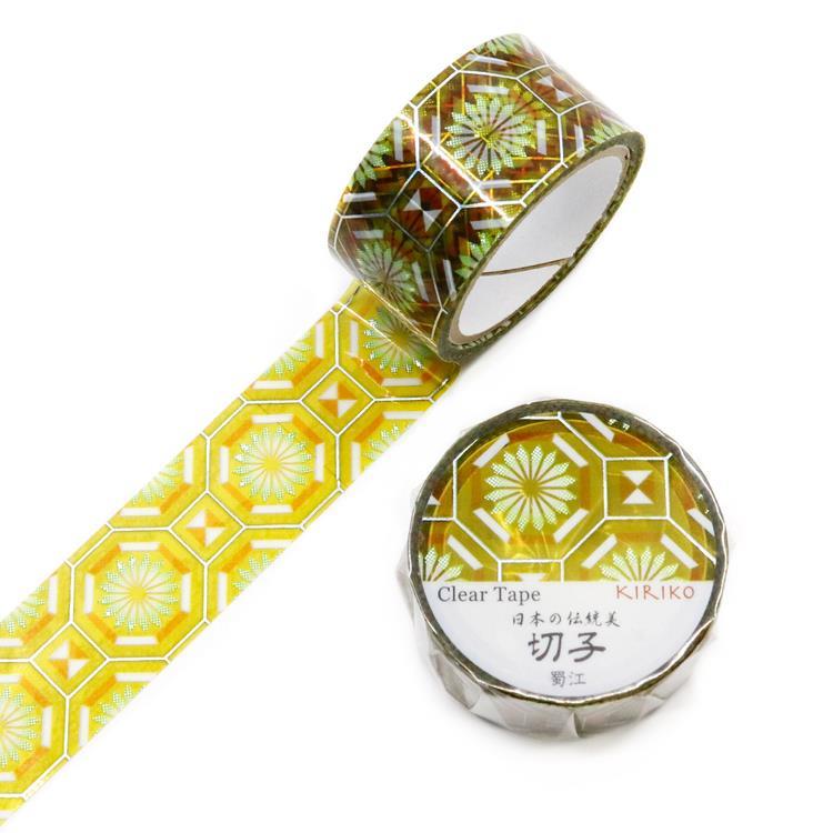 切子クリアテープ 蜀江 蜀江