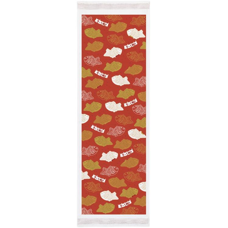 タオルてぬぐい 33×100cm たい焼き