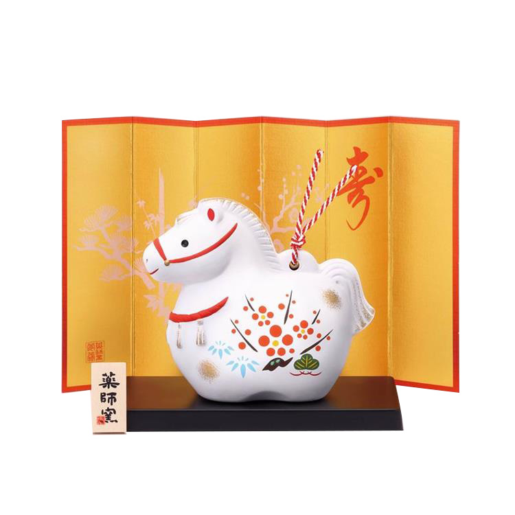 限定経典　福徳増進 錦彩招福寿々午（土鈴・大）: ホーム＆キッチン | ロフトネット