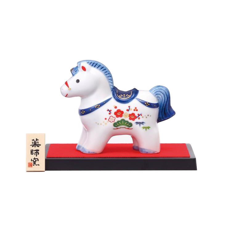 染錦招福午(大)