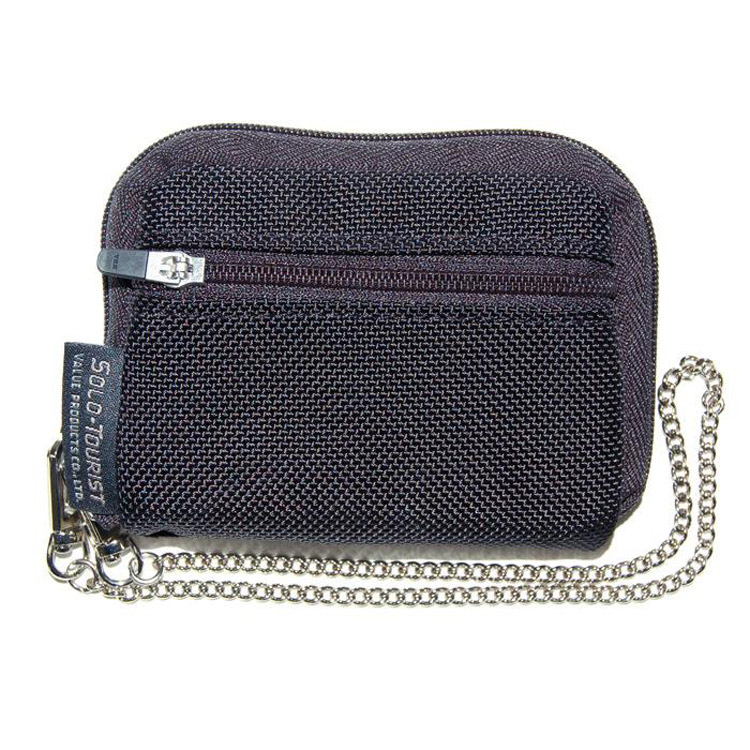 コインパース チェーン付き財布 ブラック ソロツーリスト ファッション バラエティ雑貨 ロフト公式通販サイト Loft