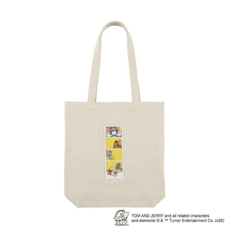 トートバッグ LOF-T2026 トムとジェリー 4カット写真風: キャラクター
