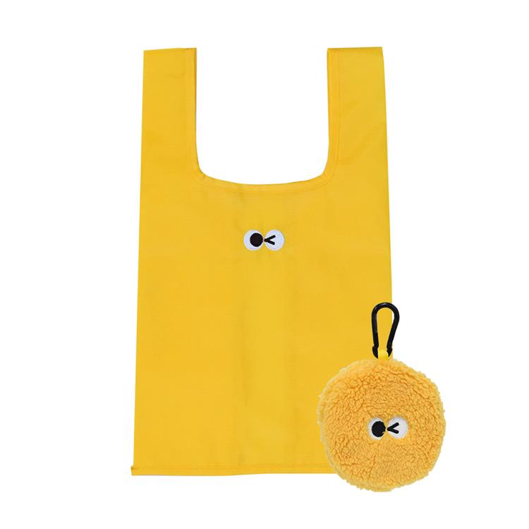 イロイロオメメ マスコットエコバック イエロー イエロー