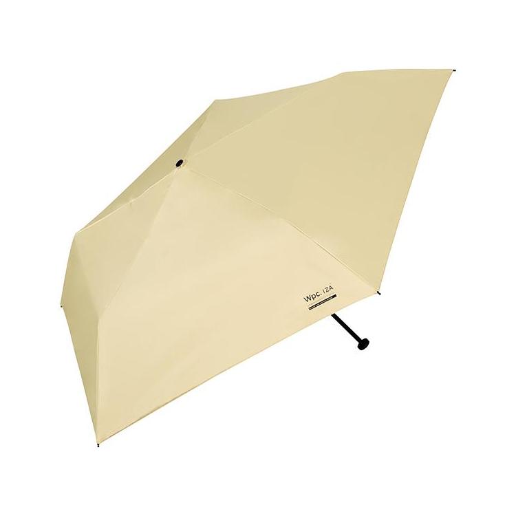 折りたたみ傘 晴雨兼用 軽量 IZA ULTRA LIGHT ベージュ ベージュ
