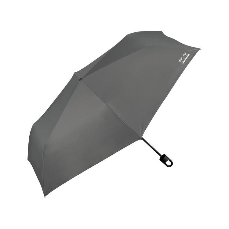 折りたたみ傘 晴雨兼用 IZA LARGE&HOOK グレー グレー