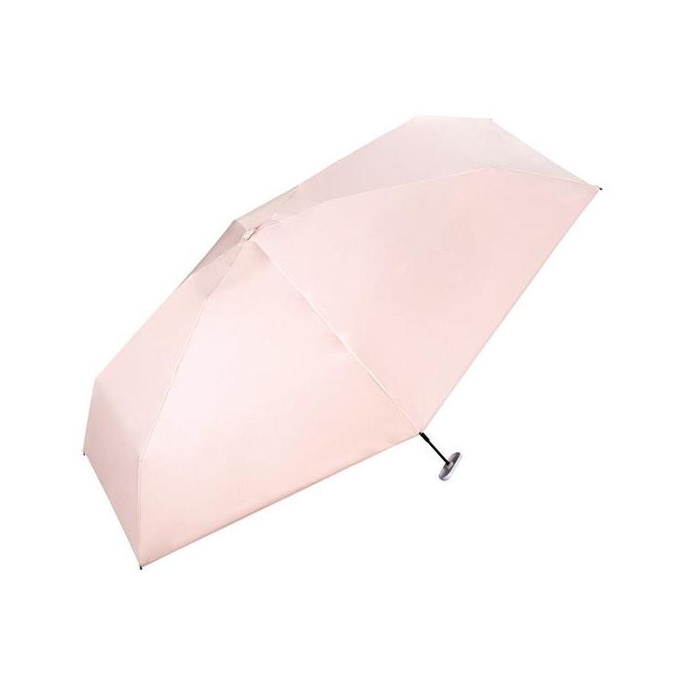 折りたたみ傘 晴雨兼用 遮光 エアリアルタイニー ピンク ピンク