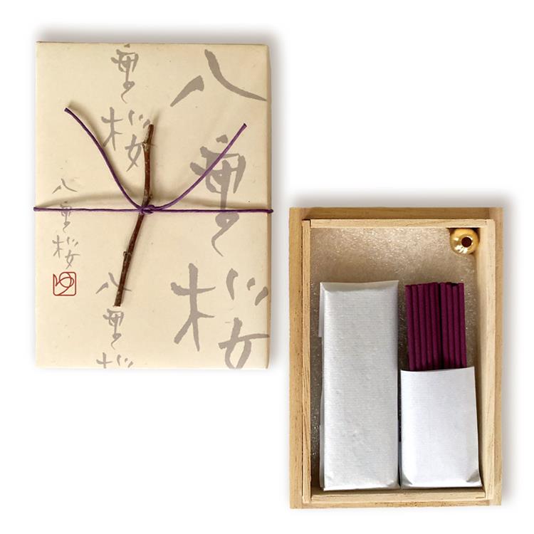 お香 桜桐箱 40本 八重桜 八重桜