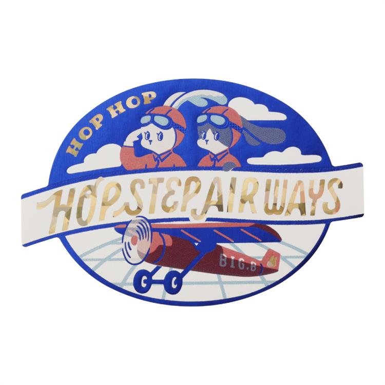 ステッカー オビワン×ロッカク HOP STEP AIR WAYS HOP STEP AIR WAYS
