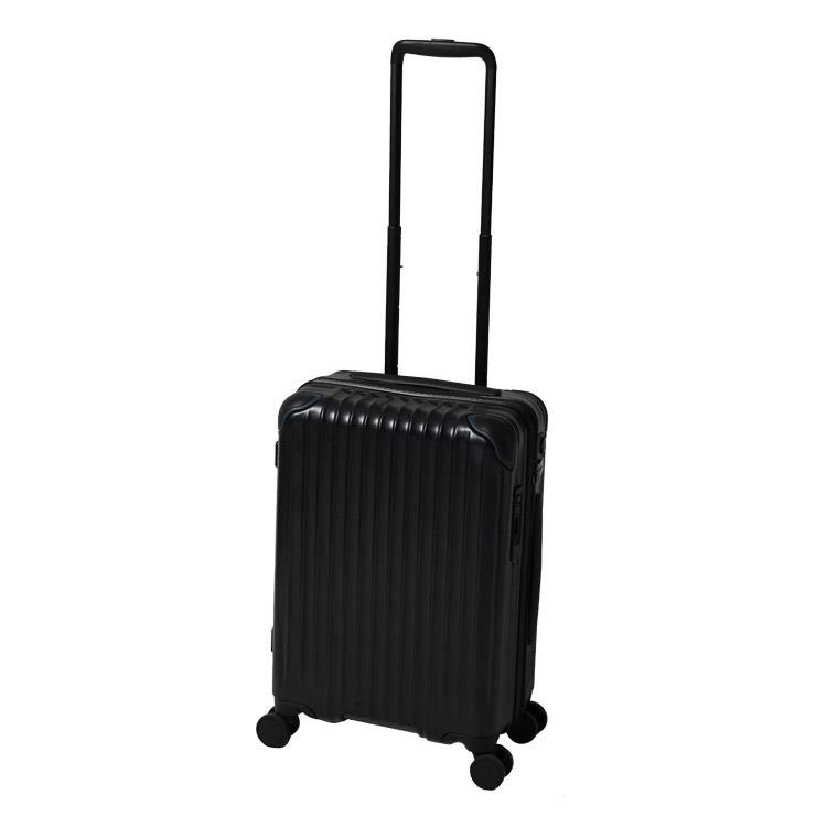 小型スーツケース　軽量　容量３６Ｌ　高さ５５ｃｍ　ファスナーキャリーケース　ブラック　カーゴ　エアートランス: ファッション＆バラエティ雑貨 |  ロフト公式通販サイト | LOFT