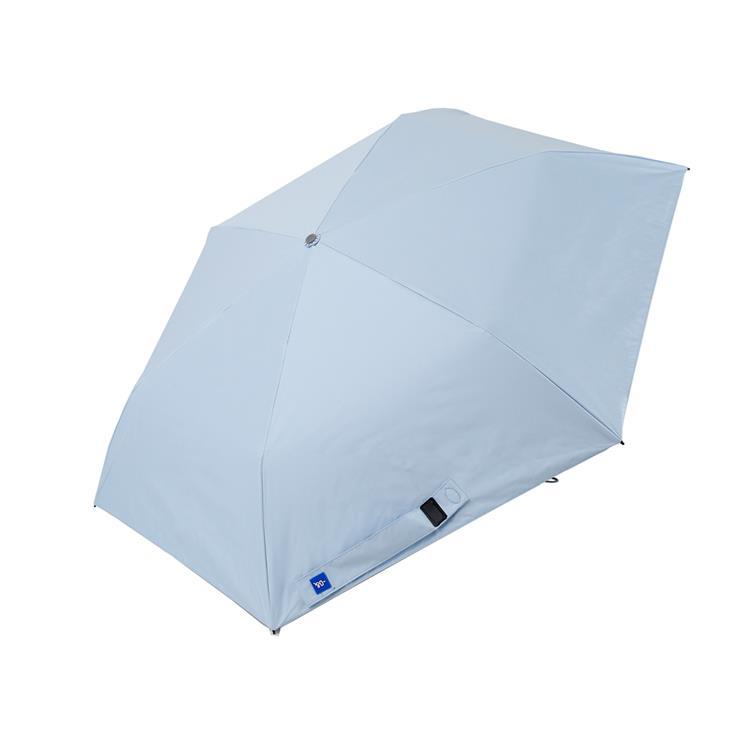 折りたたみ傘 晴雨兼用 ゼロアンド ラディクール 55cm サックス サックス