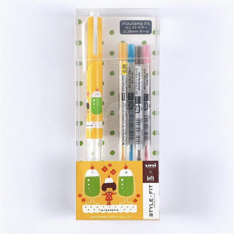 スタイルフィット ４色ホルダー ｍｉｚｕｔａｍａ クリームソーダ ロフト限定 ステーショナリー ロフト公式通販サイト Loft