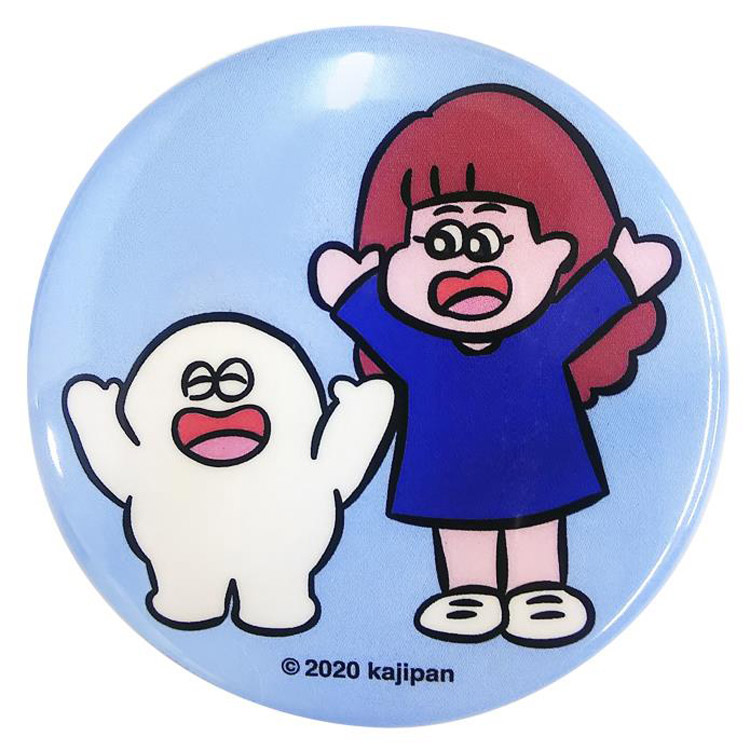 缶バッジ ばんざい ぱんちゃんとおもち キャラクター クリエイター雑貨 ロフト公式通販サイト Loft