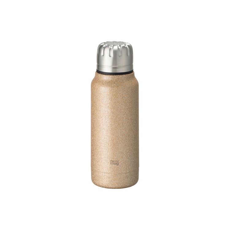 アンブレラボトルミニグリッター 190ml シャンパンゴールド 水筒 シャンパンゴールド
