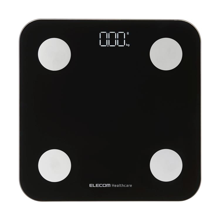 Bluetooth(R)+wi-fi通信機能搭載体組成計 HCS-BTWFS01BK ブラック ブラック