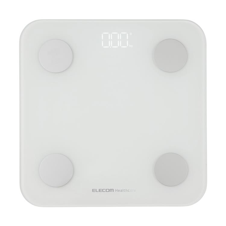 Bluetooth(R)+wi-fi通信機能搭載体組成計 HCS-BTWFS01WH ホワイト ホワイト