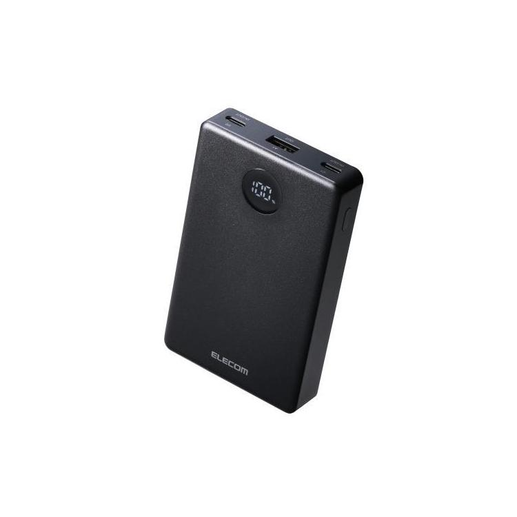 半固体バッテリー 10000mAh ブラック ブラック