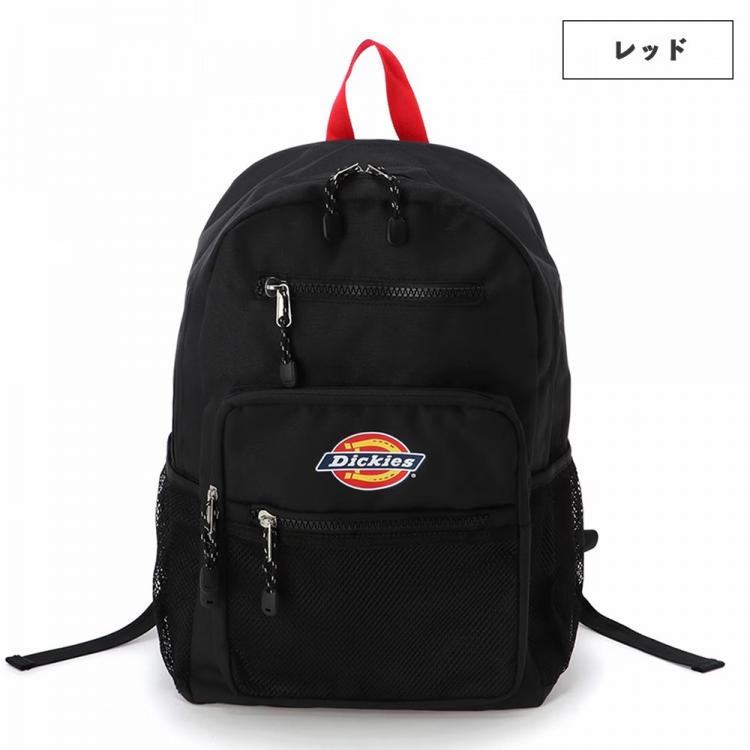 スクエアポケットバックパック レッド レッド