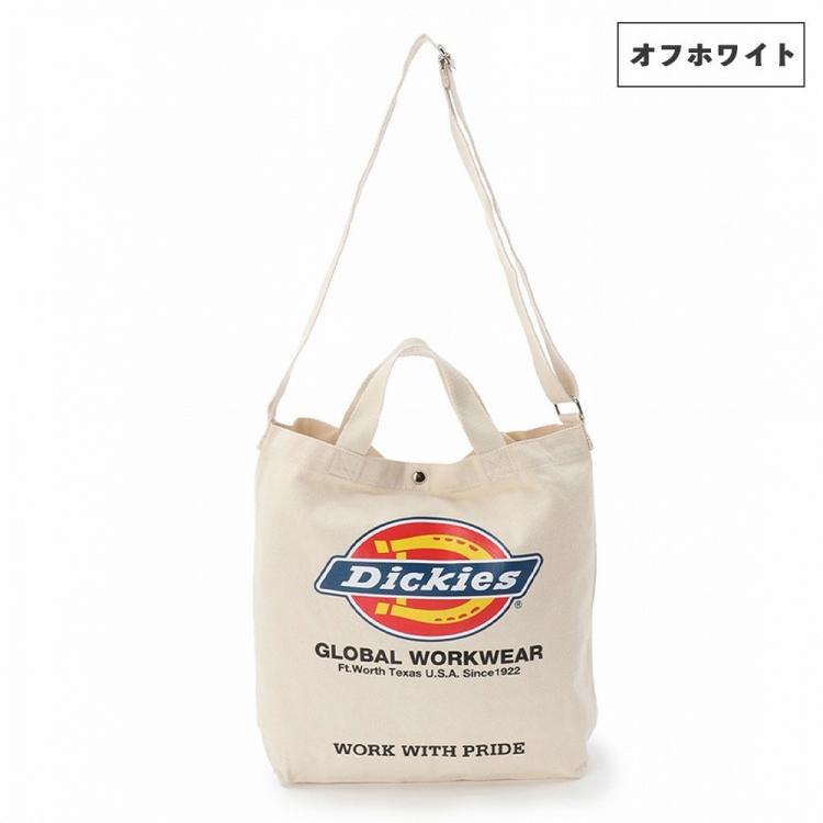 ロゴT/Cキャンバス 2WAYショルダーバッグ オフホワイト オフホワイト