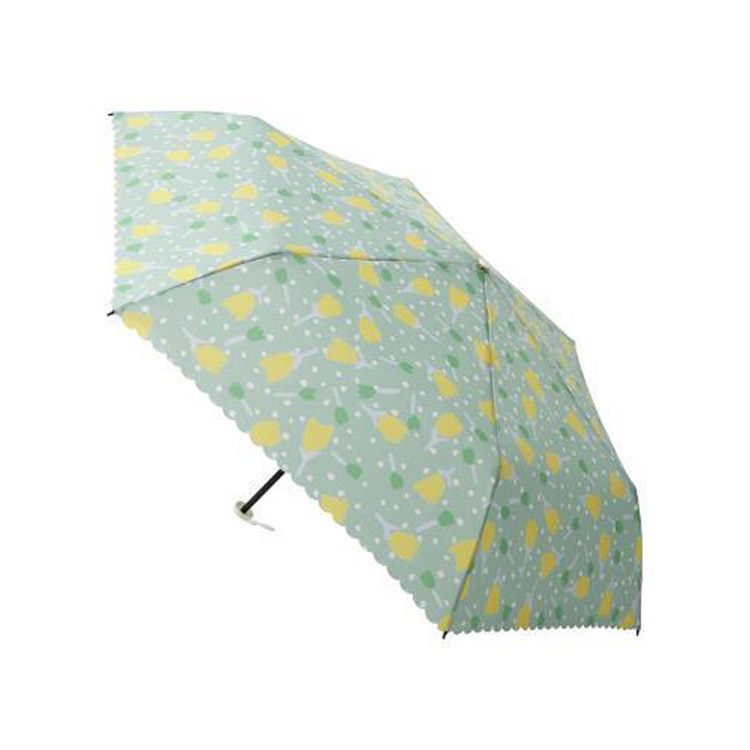 全国組立設置無料 Waterfront 晴雨兼用 スリムコンパクト 折り畳み傘