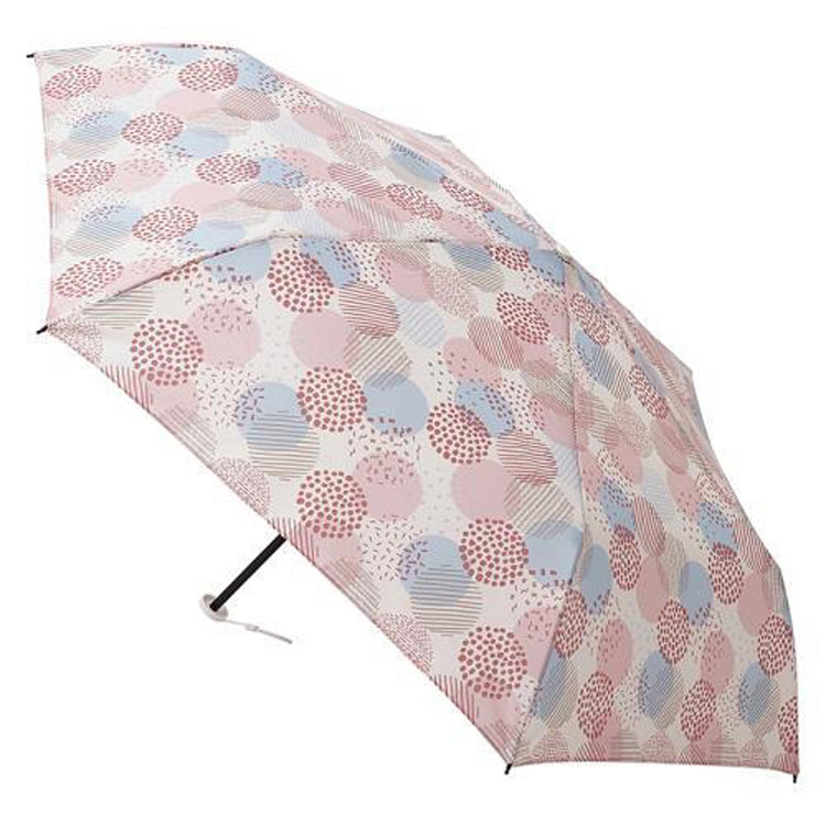 秋割対象 晴雨兼用折りたたみ傘 ティーンエイジドリーム レイヤードット ピンク エスタ ファッション バラエティ雑貨 ロフト公式通販サイト Loft