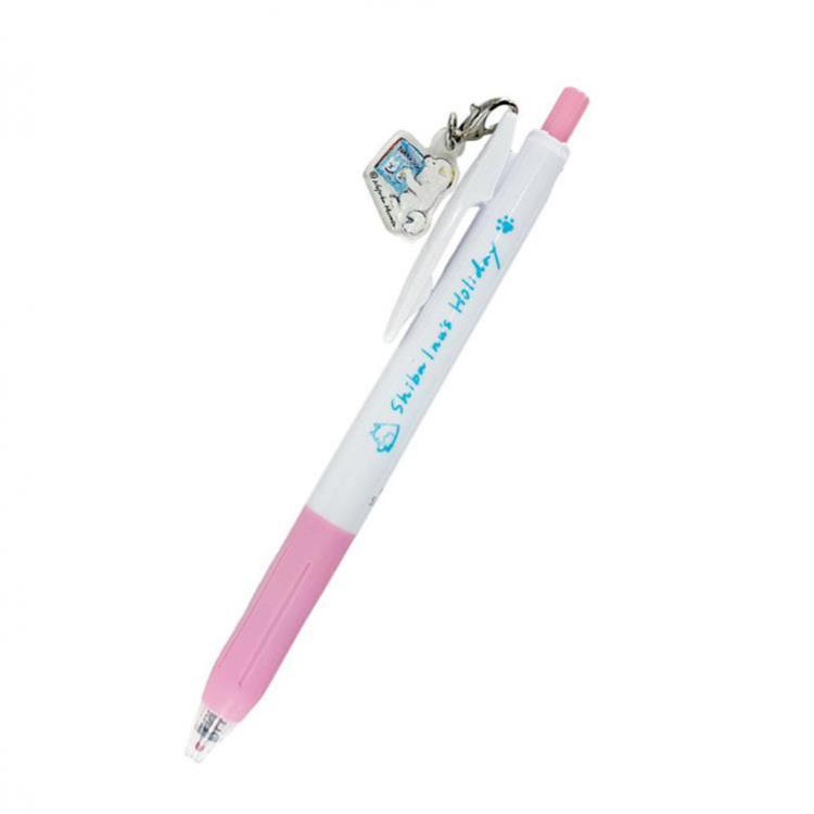 サラサクリップ ボールペン 0.5mm ゲルインク チャーム付き 村田夏佳 しばいぬの休日 絵本【ロフト限定】 絵本