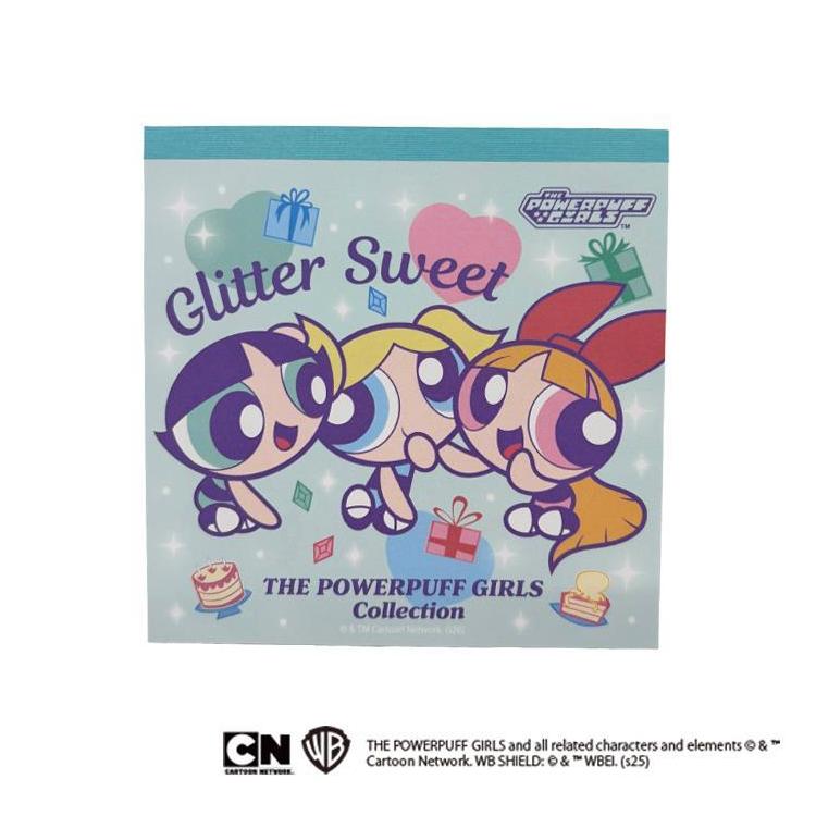スクエアメモ パワーパフガールズ グリーン グリーン