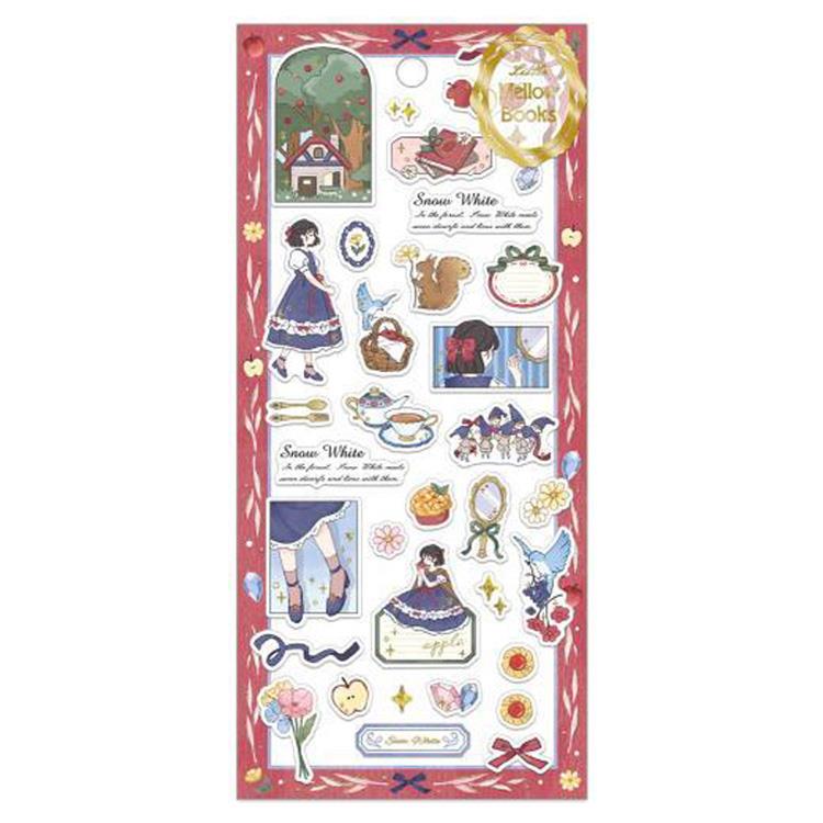 リトルメロウブックスステッカー スノーホワイト スノーホワイト