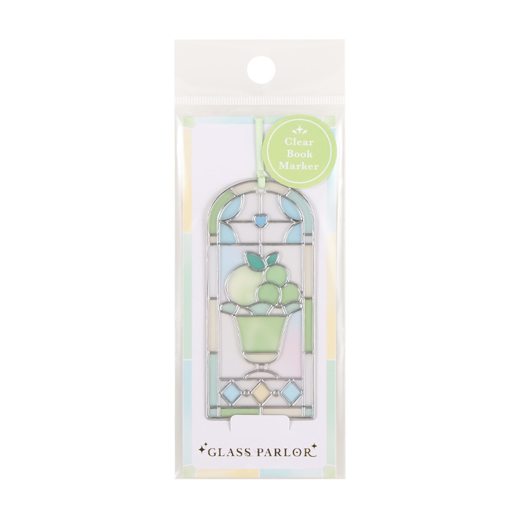 グラスパーラー クリアブックマーカー マスカットパーラー【ロフト限定】 マスカットパーラー