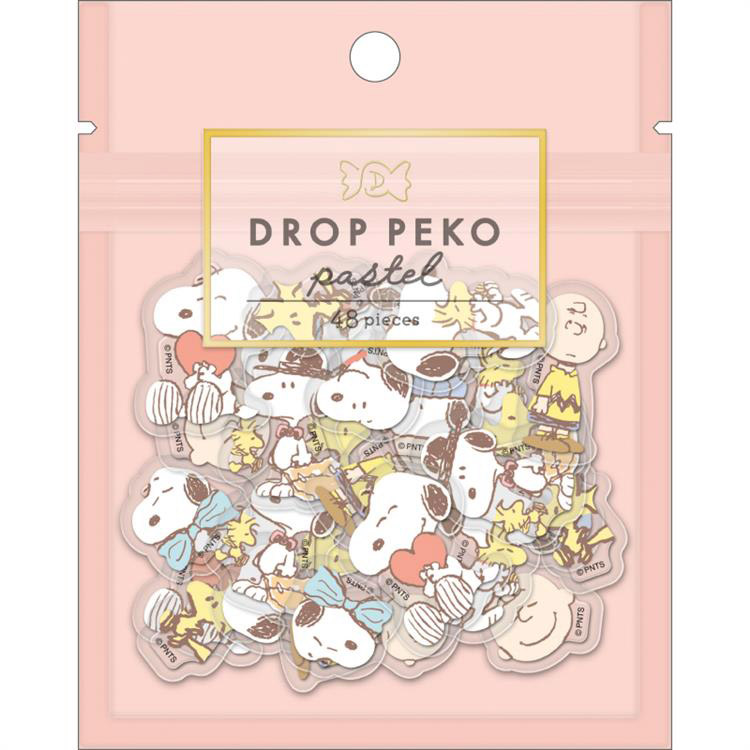 フレークシール ｄｒｏｐｐｅｋｏ ｐａｓｔｅｌ スヌーピー ステーショナリー ロフト公式通販サイト Loft