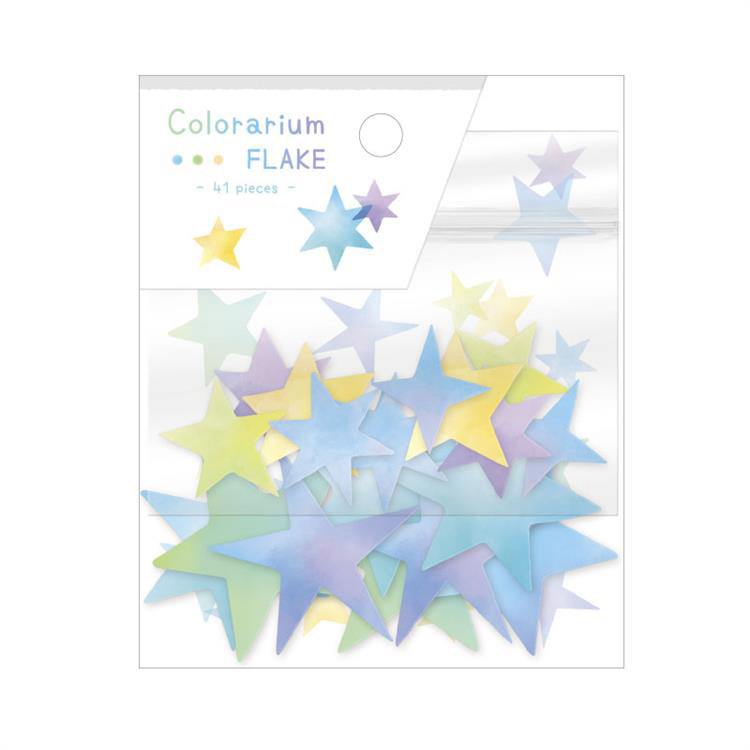 カラ－リウムフレークステッカー ほし: ステーショナリー | ロフト公式 