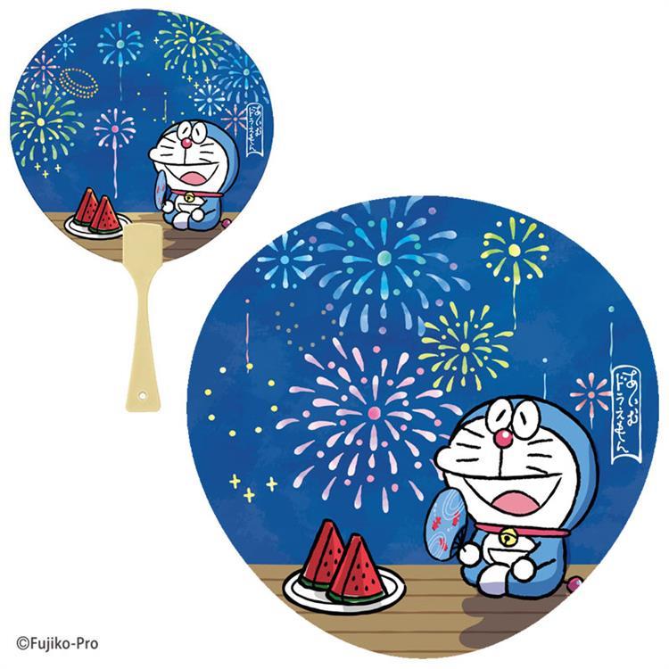 ドラえもん　うちわ サマーカード ドラえもん 花火うちわ: ステーショナリー | ロフト