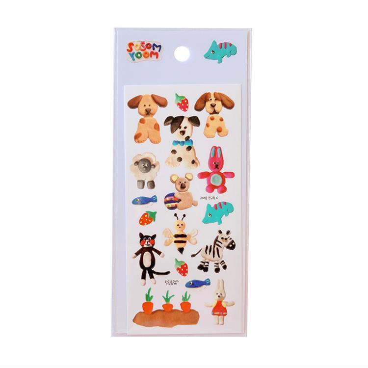 シートシール sosom room キュートフレンズ 6 キュートフレンズ 6