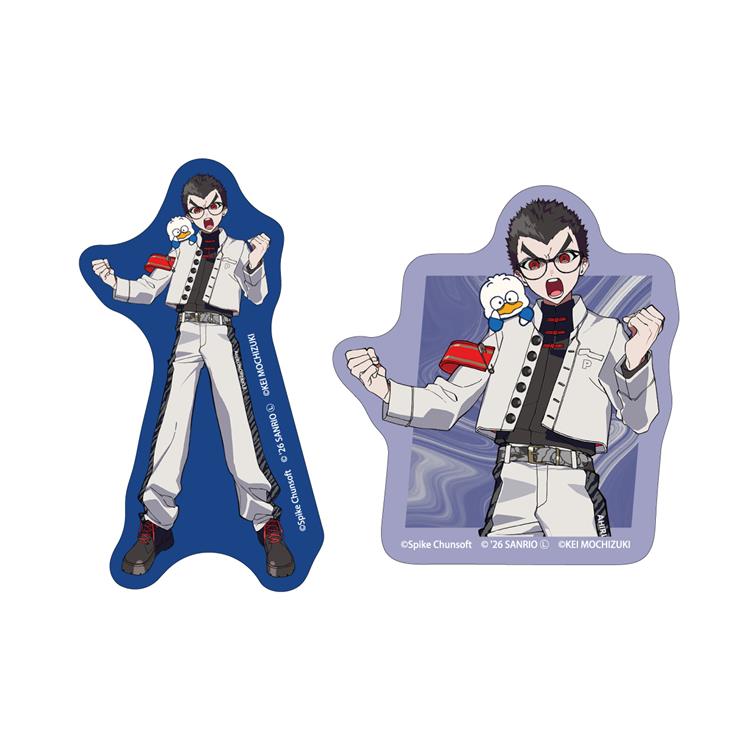 ダンガンロンパシリーズ×サンリオキャラクターズ×望月けい ステッカー