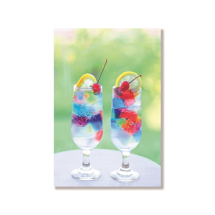 夏柄ポストカード キラキラゼリーポンチ
