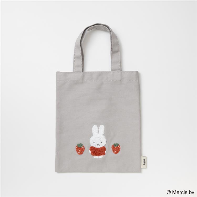 ミニトートバッグ ミッフィー レッド&ピンク イチゴ イチゴ