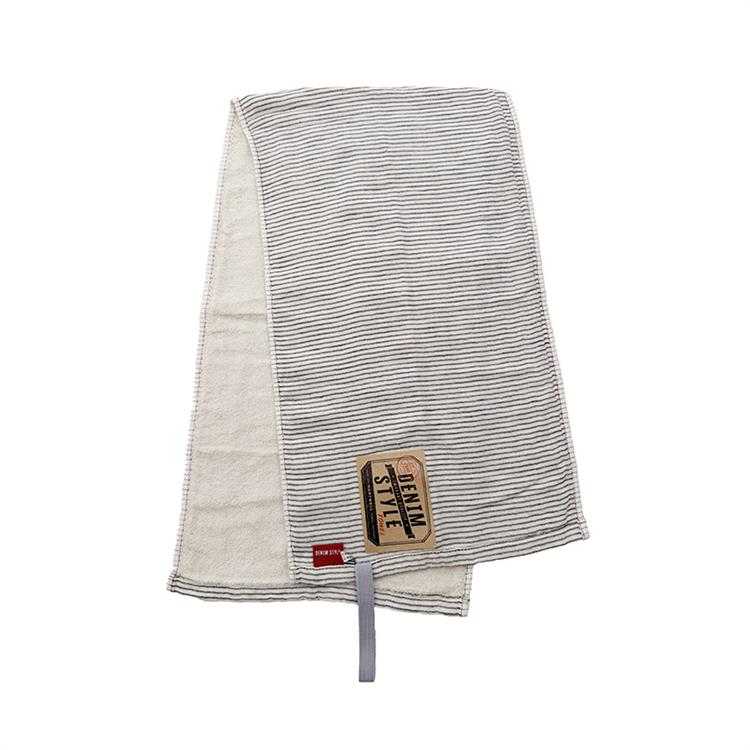 持ち歩き専用コンパクトタオル 25×95cm ホワイト ホワイト