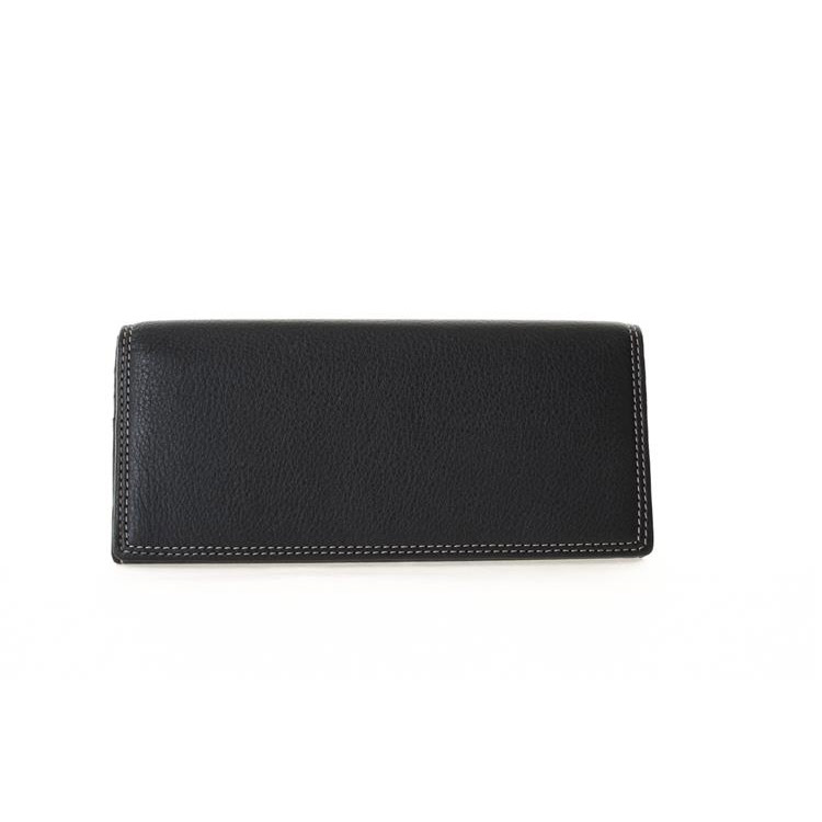 ロングウォレット ジャパンホルス 長財布 牛革 ブラック ブラック