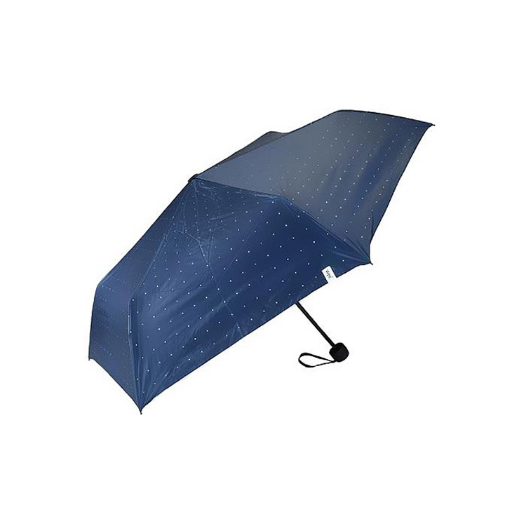 折りたたみ傘 メンズ晴雨兼用 スタンダード スクエアドット ダブル