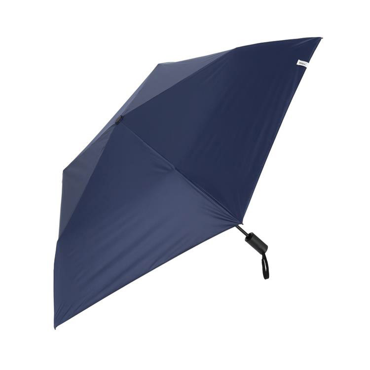 Ado 人目を避ける口実に？傘 通販限定品 晴雨兼用自動開閉傘 ネイビー【