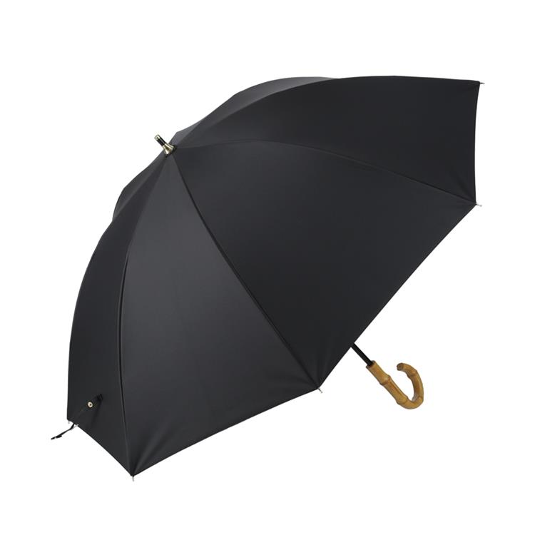 長傘 晴雨兼用 遮光 バンブーアンブレラ ブラック【ロフト限定】 ブラック
