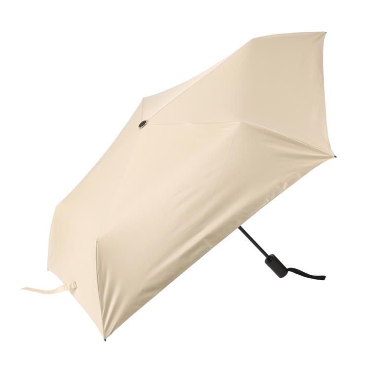 折りたたみ傘 晴雨兼用 自動開閉 ベージュ【ロフト限定】 ベージュ