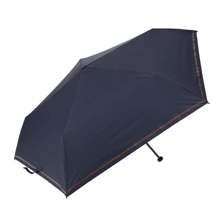 折りたたみ傘 晴雨兼用 IZA ULTRA LIGHT シングルライン ネイビー【ロフト限定】 ネイビー