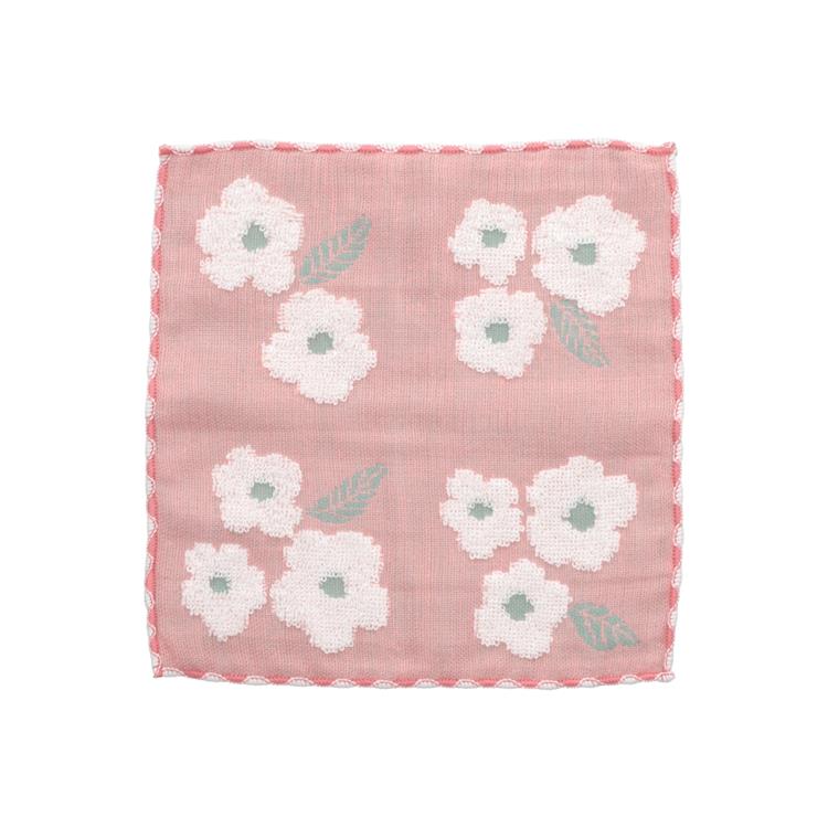 BOX入りミニハンカチ 白いお花たち【ロフト限定】