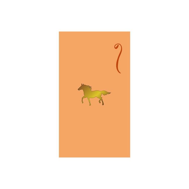 年賀ポチ袋 箔 うま 3枚入り うま